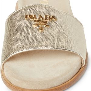 PRADA Logo Slide Sandal Women’s